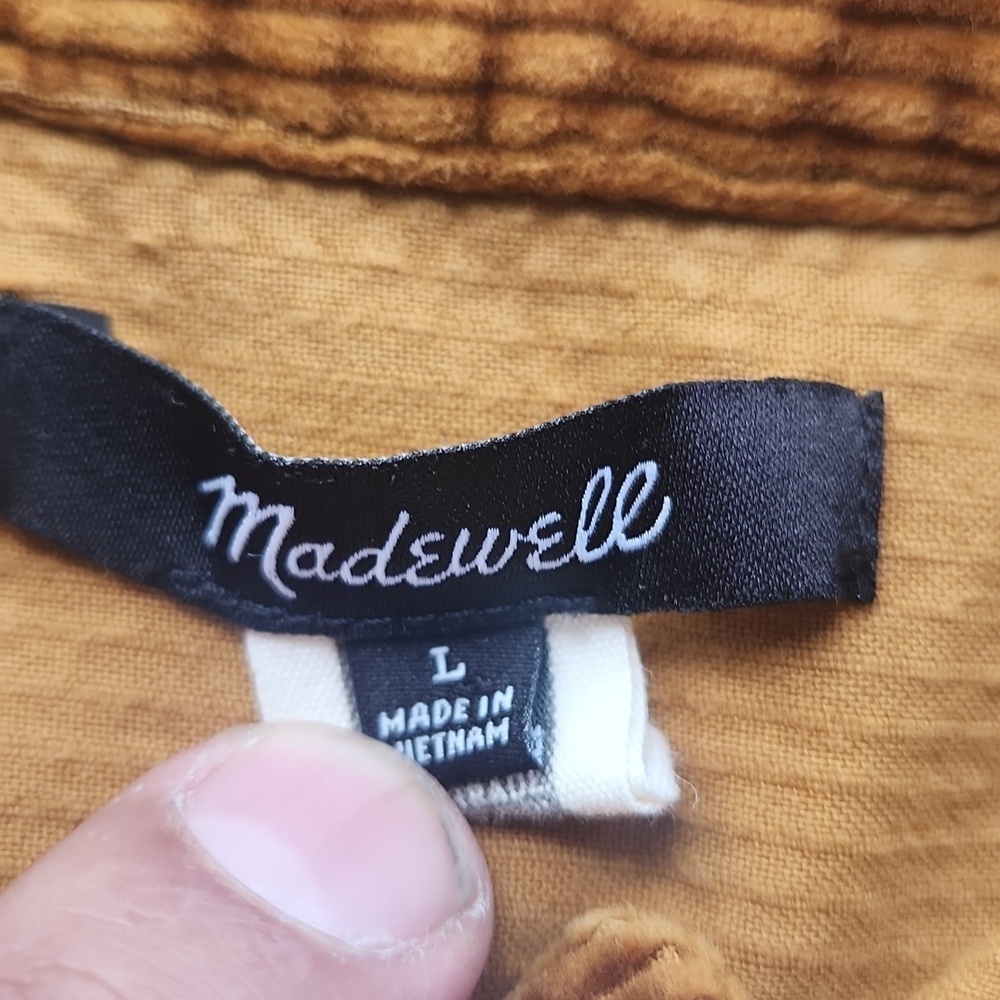 Madewell Mustard Corduroy Jacket - Picture 4 of 9